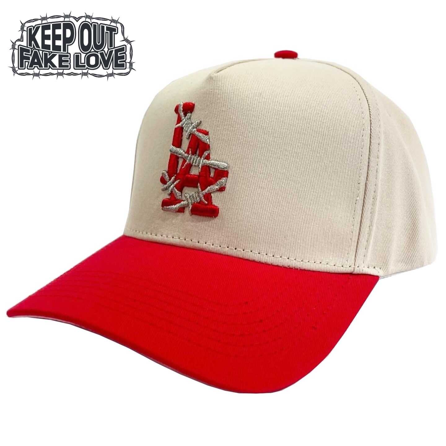 TION FAKE LOVE cap キャップ 赤 TION FAKE LOVE cap 【公式通販】