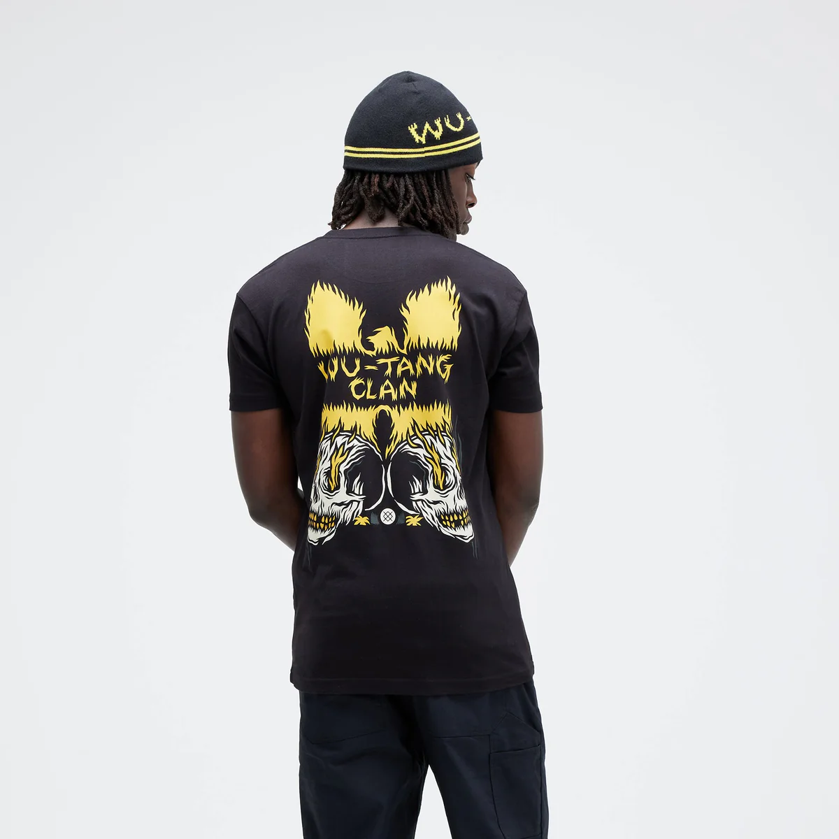 STANCE x Wu-Tang Clan SKULL CLAN コラボ Tシャツ ブラック 半袖 黒