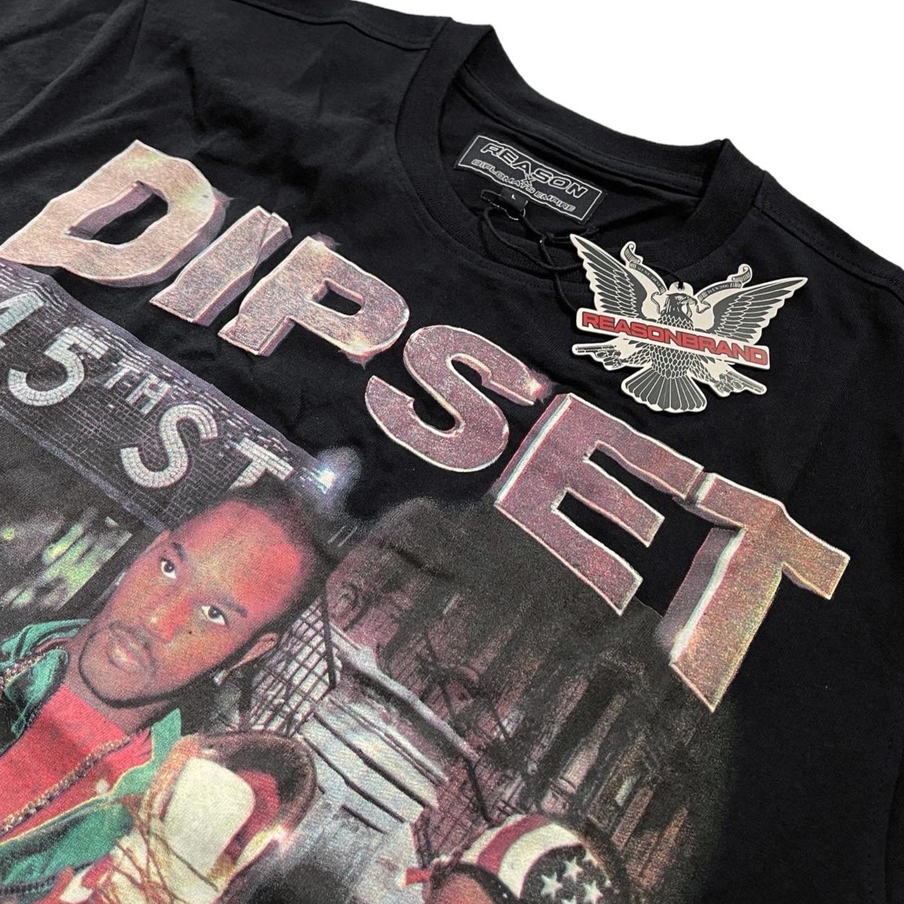 送料無料】REASON NYC x DIPROMATS DIPSET 145TH ST コラボTシャツ