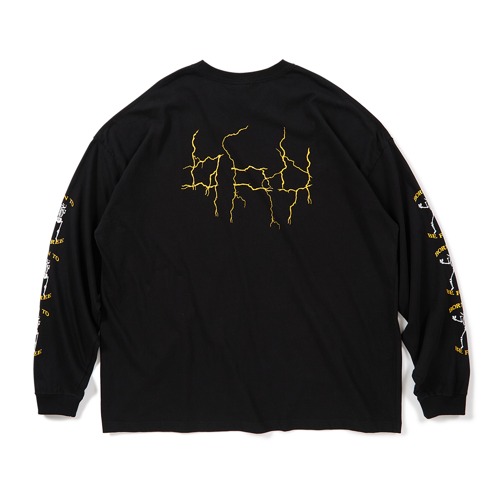 Deviluse Lightning ロンT 長袖 L/S T-shirts デビルユース