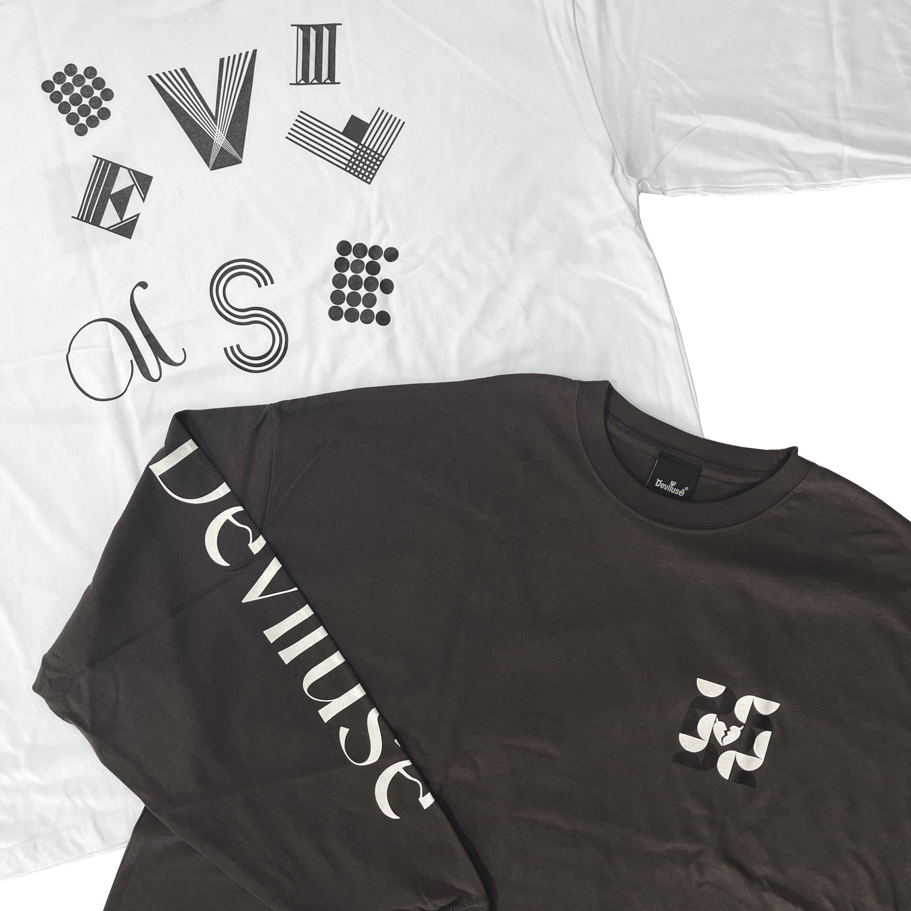 FACT x DEVILUSE ロンT XL FACT x DEVILUSE ロンT XL FACT deviluse ロンT ホワイト/XLサイズ