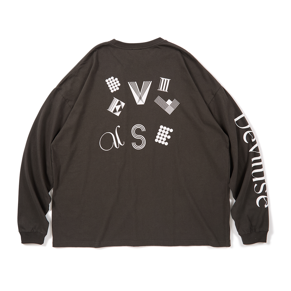 FACT x DEVILUSE ロンT XL デッドストック Deviluse FACT コラボ ロンT 黒 XL 新品未開封