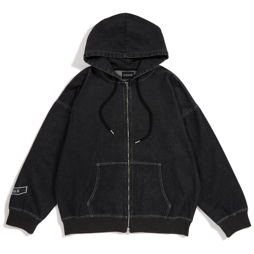 Deviluse Denim ジップ フーディー パーカー Zip Hoodie デビルユース