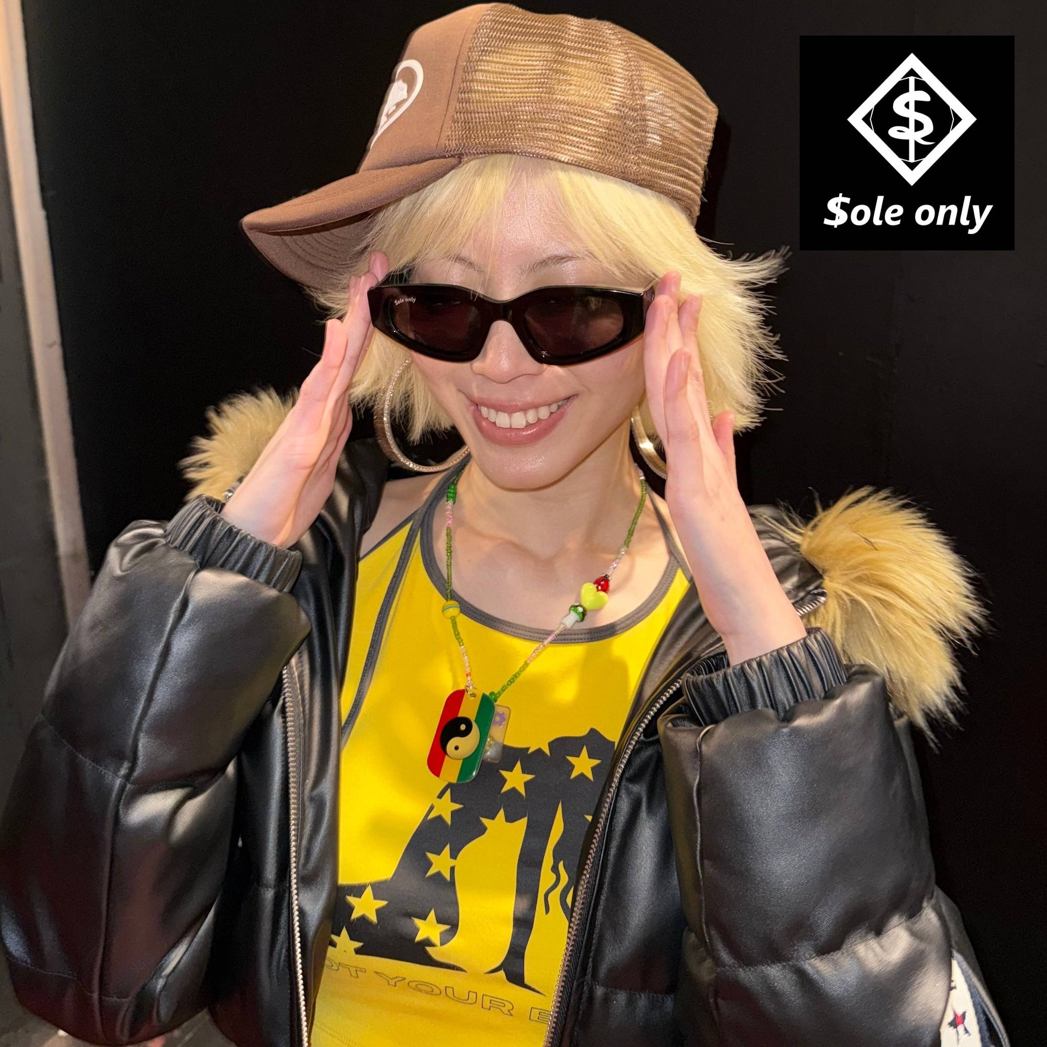 ole only ソールオンリー Phantom ファントム Sunglasses Black