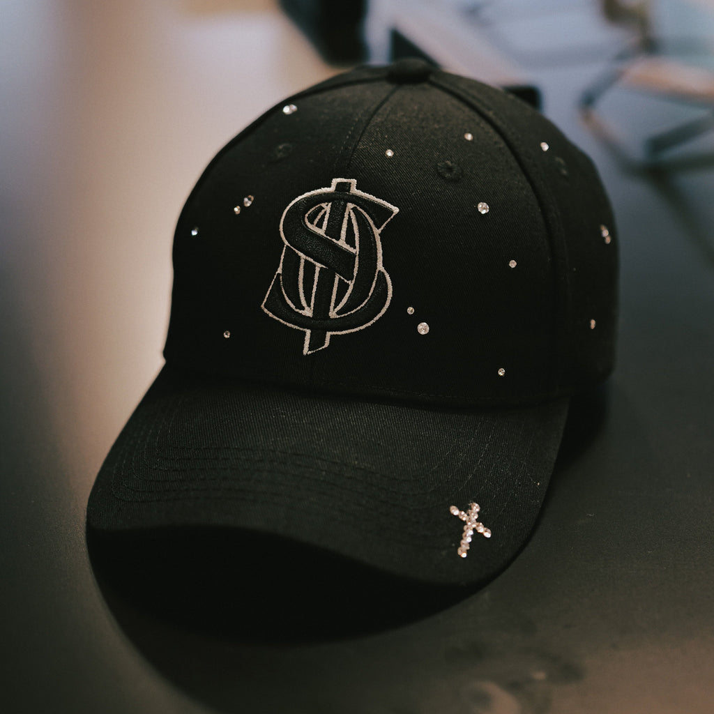 ole only Jewel スナップバックキャップ ブラック 帽子 黒 Cap Black