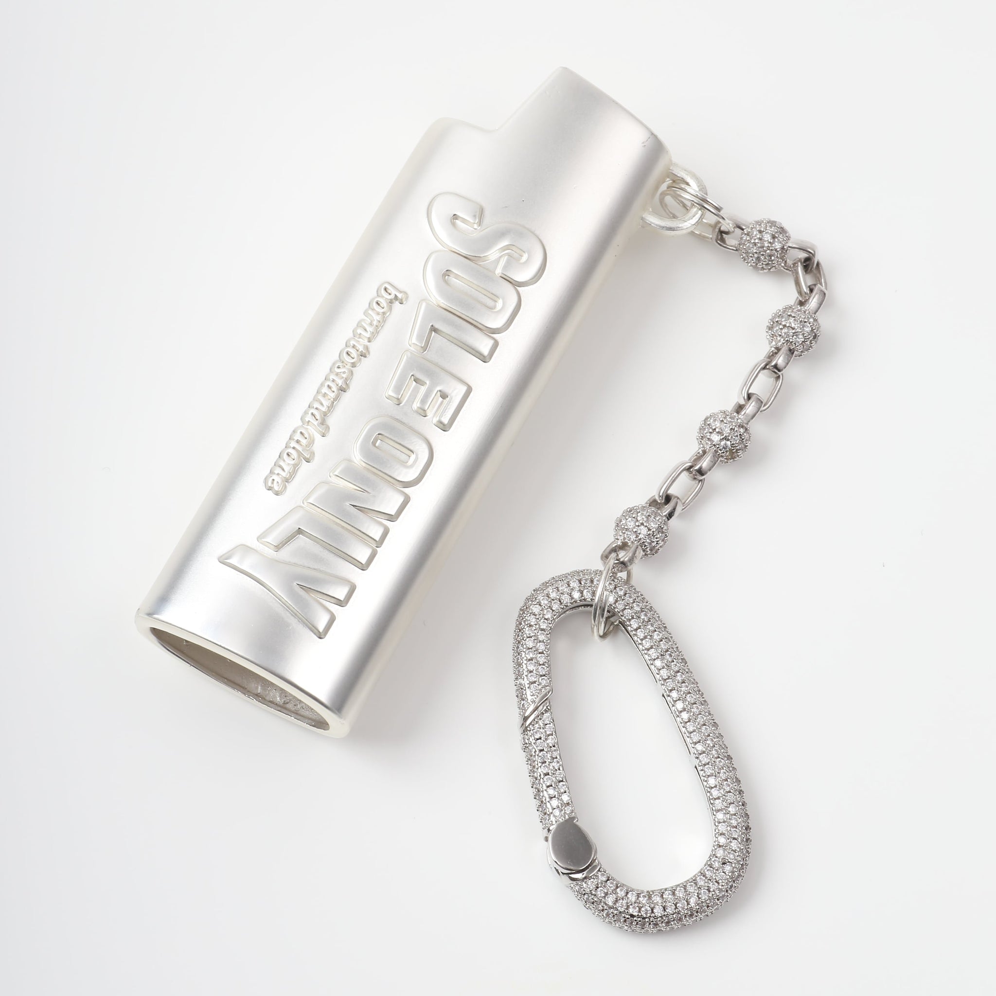ole only Lighter キーチェーン キーホルダー ライターケース シルバー