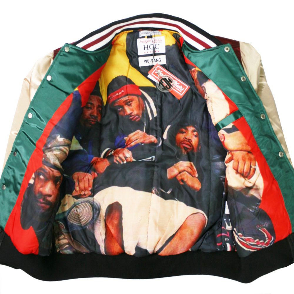 HEADGEAR CLASSICS WU-TANG SATIN JACKET - アウター