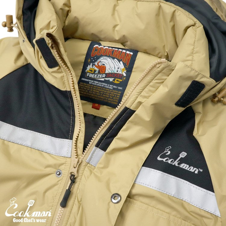 送料無料】COOKMAN Freezer ジャケット フリーザー ベージュ Jacket 