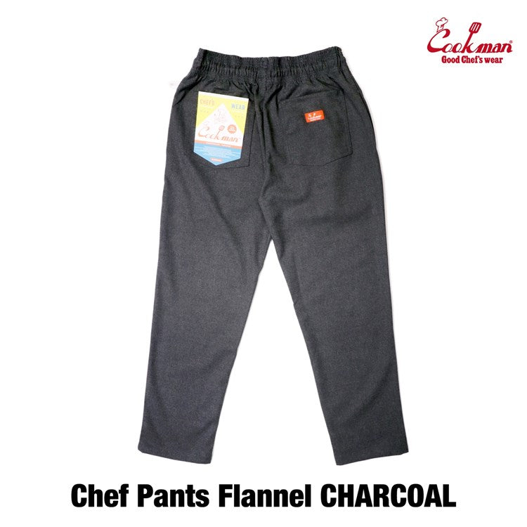 送料無料】COOKMAN クックマン Chef Pants シェフパンツ Charcoal
