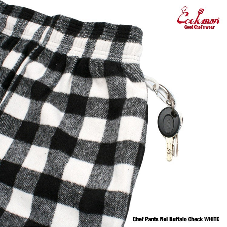 送料無料】COOKMAN クックマン Chef Pants シェフパンツ Nel Buffalo